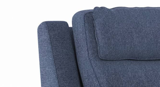 Emila Fabric Two Seater Motorized Recliner in Blue - Image 6